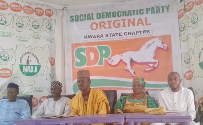 Kwara SDP faction declares originality, says it was betrayed