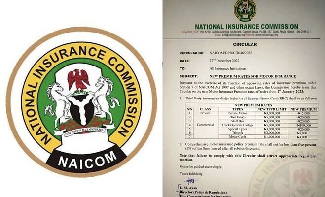 NAICOM increases third-party vehicle insurance fees by 200%