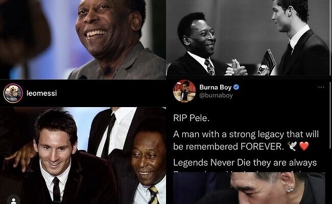 The real 'GOAT' is gone... world stands still as Pele bows out at 82