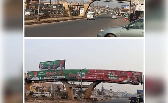 Anambra govt pulls down Peter Obi, Umeh campaign billboards, LP alleges