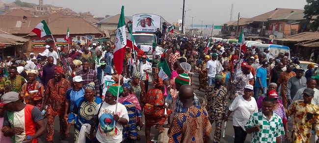 Oyo PDP leaders unite to galvanise support for Atiku, Makinde in Ibadan 'Freedom Rally'