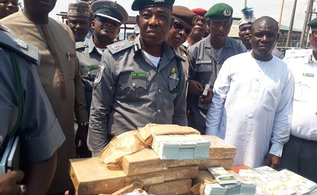 Customs seize fake dollars worth N2.7bn, others in Lagos