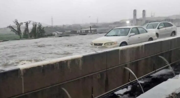 Flood Engulfs NPC, NYSC Premises In Lagos