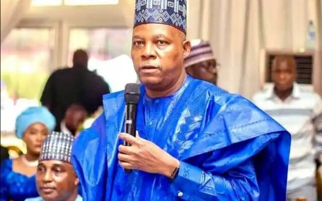 Sheathe Your Sword, Let's Work Together — VP-Elect, Shettima Tells Opposition