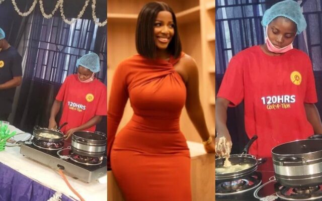 Nigerian Chef Starts New Cook-A-Thon, Moves To Smash Hilda’s Record