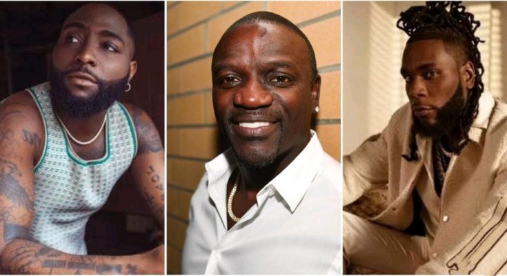 Akon Picks His Favourite Between Davido And Burna Boy