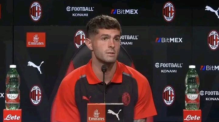 Chelsea Forward, Christian Pulisic Completes £20m AC Milan Move