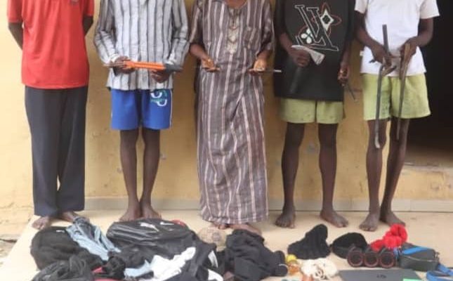 Police arrest 9 suspects for criminal conspiracy, armed