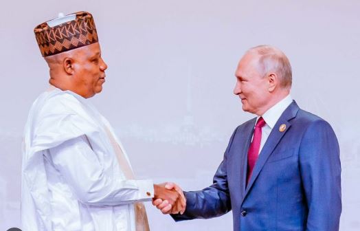 Shettima Meets Putin As Nigeria, Russia Pledge Closer Ties