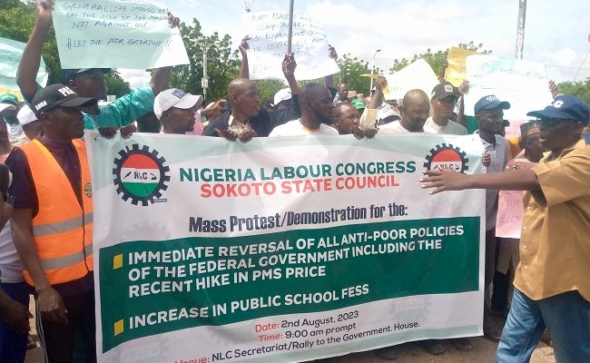 Sokoto, Anambra, Ondo labour unions join nationwide protest