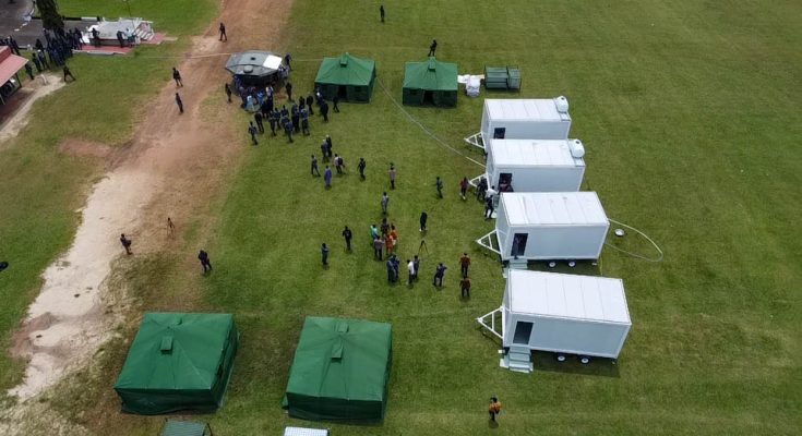 German Govt. Donates Mobile Barracks To Nigeria Police