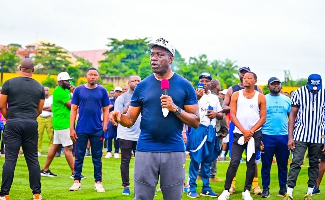 Soludo leads 1,000-man health walk in Anambra