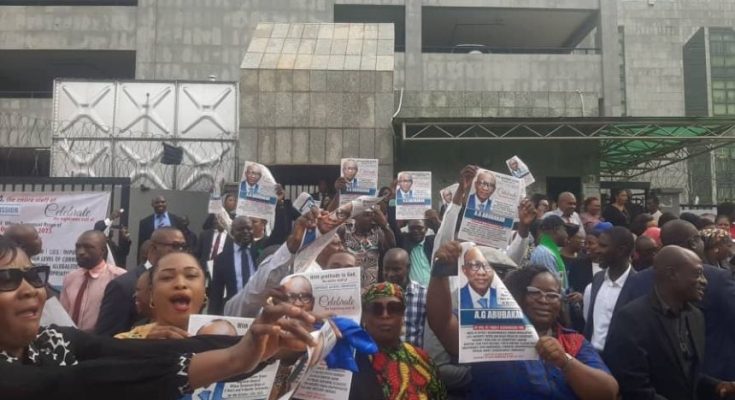 CAC workers celebrate sack of CEO by FG