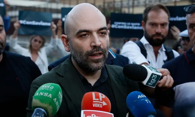 Journalist, Roberto Saviano fined for insulting Italian PM, Meloni