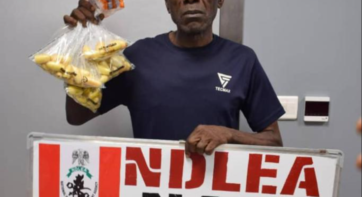 NDLEA Arrests 67-Year-Old Man For Ingesting 100 Wraps Of Cocaine, Saudi-Bound Lady With 52 Pellets