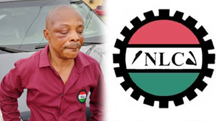 Joe Ajaero and NLC LOGO