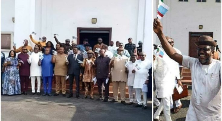 27 Rivers Assembly members loyal to Wike defect to APC