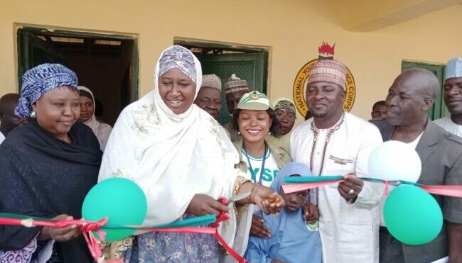 Corps member constructs N3.5m block of classrooms in