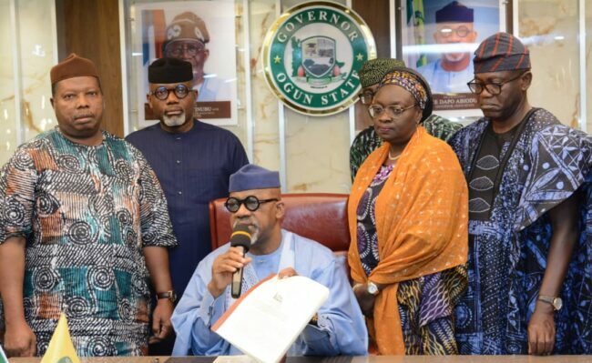 Gov Abiodun signs 2024 Ogun budget into law