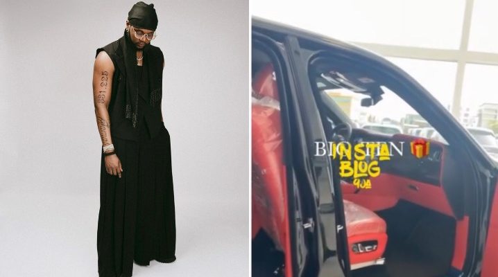 Kizz Daniel Gifts Himself A Rolls-Royce Cullinan As He Marks 10 Years On Stage (Video)