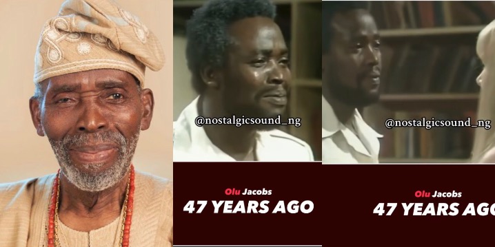 Tunde Ednut Sparks Reactions As He Shares 47 year Old Video Of Olu Jacobs In Movie