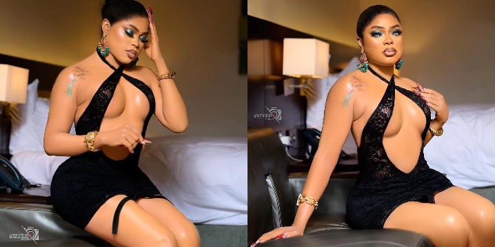 Reaction As Bobrisky Flaunts Newly Acquired Bossom In New Photos