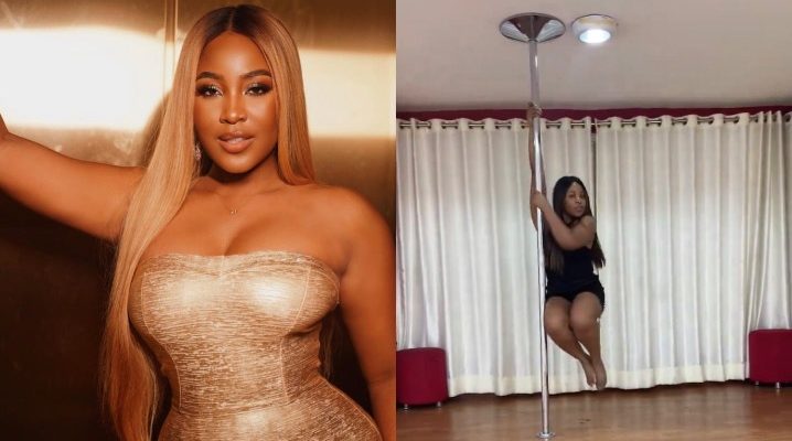 “Back After Three Years” - Reactions As Erica Nlewedim Resumes Pole Dancing, Shares Rehearsal Video