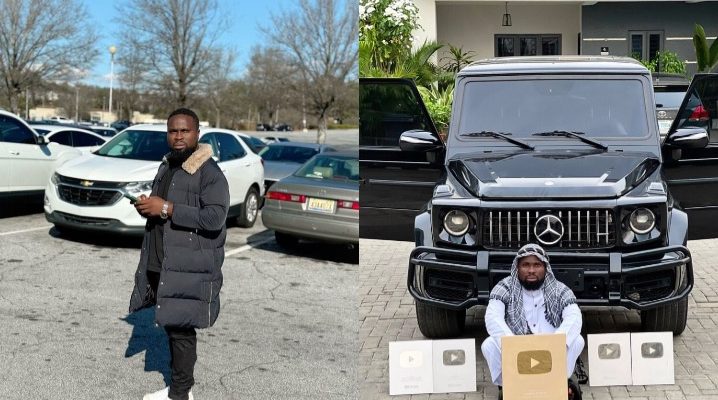 Sir Balo Celebrates Achievements, Acquires Brand New G-Wagon