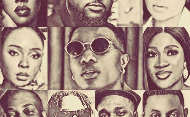 10 Nigerian entertainers dominate social media platforms