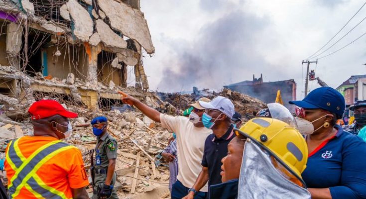 Gov Sanwo-Olu Shuts Popular Lagos Market After Fire Incident