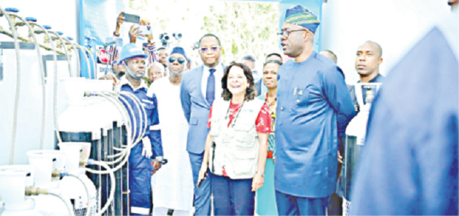 first solarized medical oxygen plant in Nigeria