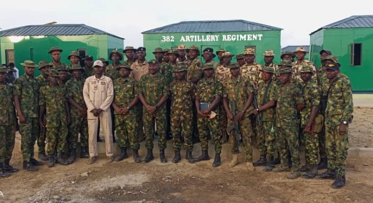 Nigerian Army commissions semi-permanent accommodation in Zamfara