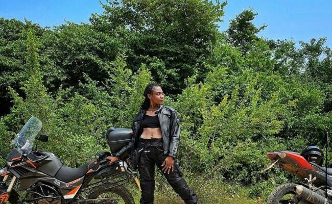 Nigerian lady set to ride motorbike from Kenya to Nigeria