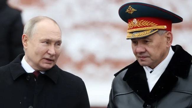 Putin removes Sergei Shoigu,