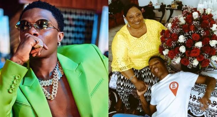 Wizkid Pays Emotional Tribute To Late Mum