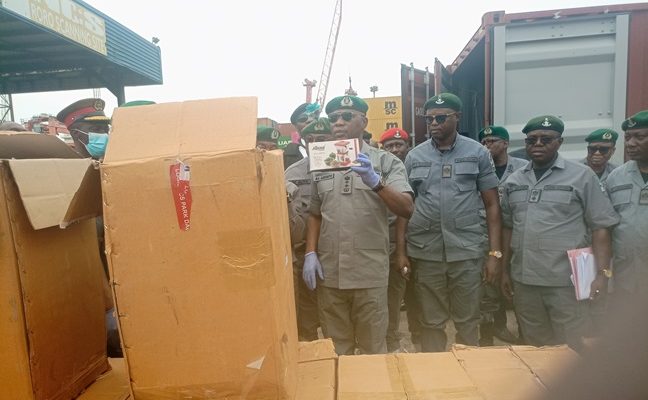 Customs intercepts N4.1bn illicit drugs imported from Canada, India at Tin-Can Port