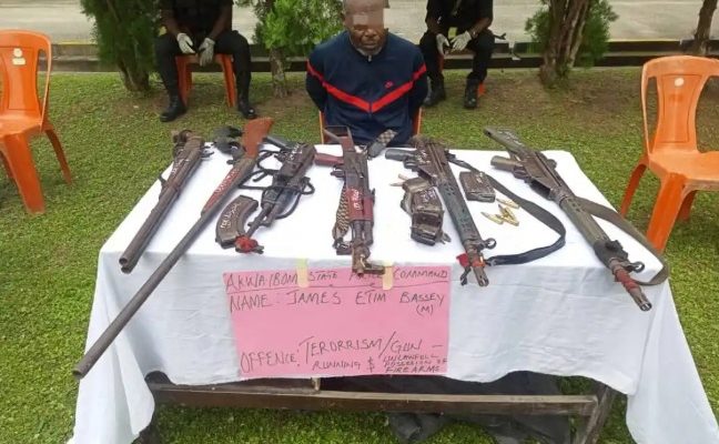 Akwa-Ibom Police Bust Kidnapping Syndicate, Uncover Armoury In Private Mortuary