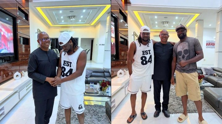 Psquare's Paul Okoye Appreciates Peter Obi For Visit, Amidst Ongoing Feud With Twin Brother