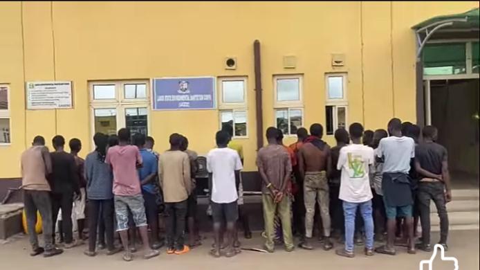 25 Miscreants In Possession Of Hard Drugs Arrested In Lekki