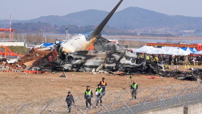 BREAKING: 120 confirmed dead, dozens missing in South Korean plane crash