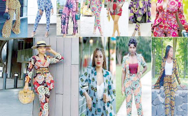 Move away from the boring with Ankara suits