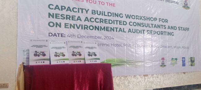 NESREA trains 350 consultants, staff on environmental auditing