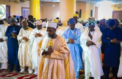 You haven’t disappointed us — Lekki imam tells Tinubu