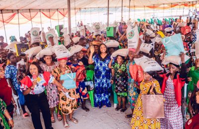 Yuletide: Gov Eno's daughter hosts widows