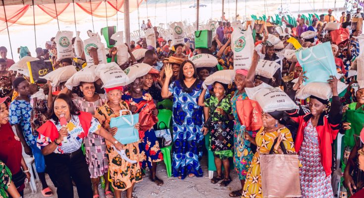 Yuletide: Gov Eno's daughter hosts widows