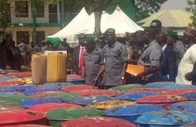 Customs intercepts smuggled fuel worth N199.5m at Nigeria-Cameroon border