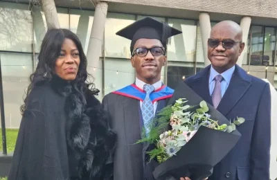 PHOTOS: Wike celebrates son's graduation from UK varsity