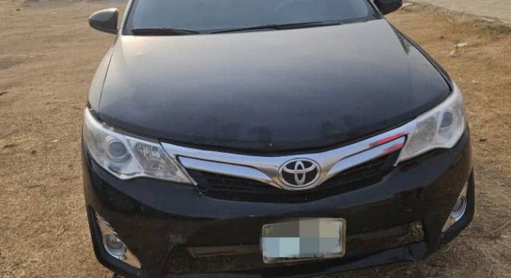 Police recover stolen vehicle at gunpoint in Abuja