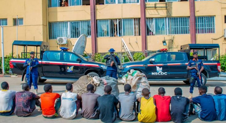 NSCDC arrests 12 scavengers in FCT