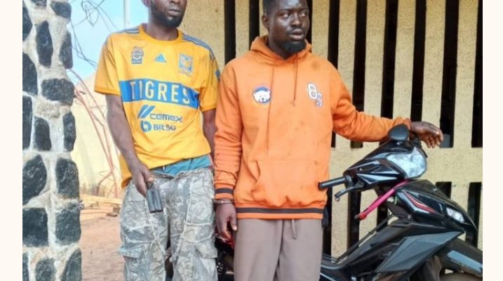 Police arrest two suspected armed robbers in Kogi